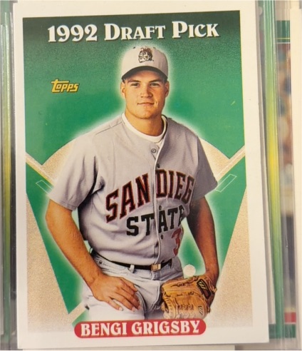 1993 Topps #518 Benji Grigsby — front