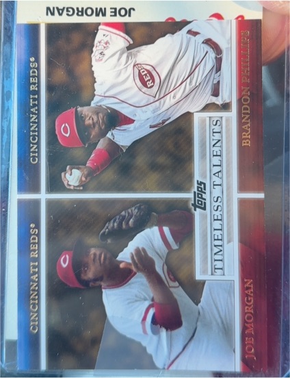 2012 Topps Timeless Talents #TT-17 Joe Morgan / Brandon Phillips — front