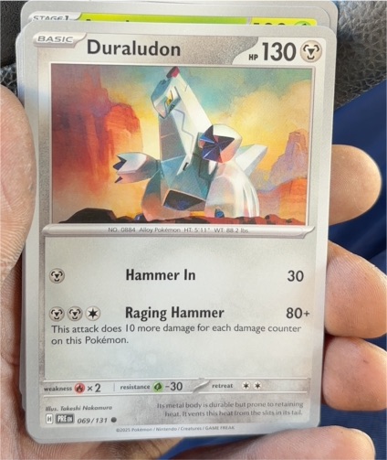 2025 Pokémon SV: Prismatic Evolutions #069 Duraludon — front