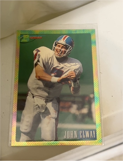 1993 Bowman #400 John Elway — front