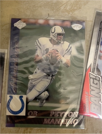 1999 Collectors Edge Advantage Peyton Manning #PM — front