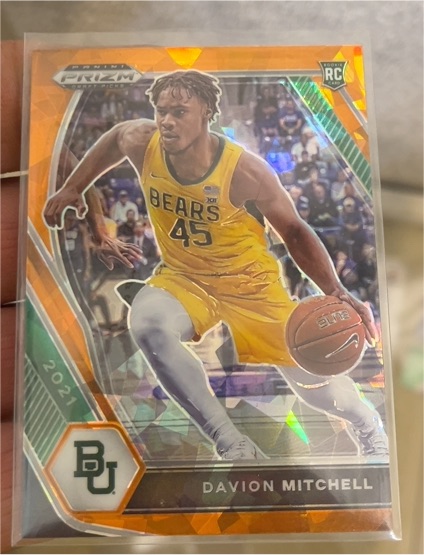 2021 Panini Prizm Draft Picks #13 Davion Mitchell — front