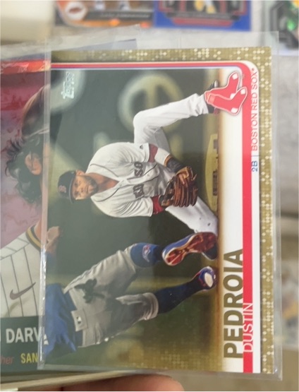 2019 Topps #440 Dustin Pedroia — front