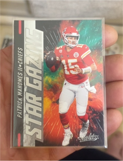 2021 Panini Absolute #SG2 Patrick Mahomes II Star Gazing — front
