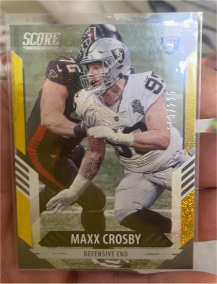 2022 Panini Score #249 Maxx Crosby — front