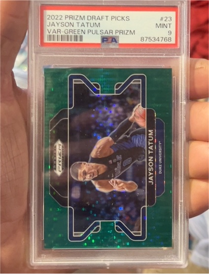 2022 Panini Prizm Draft Picks #23 Jayson Tatum — front