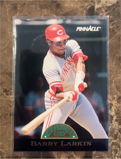 1993 Pinnacle Cooperstown #26 Barry Larkin — front