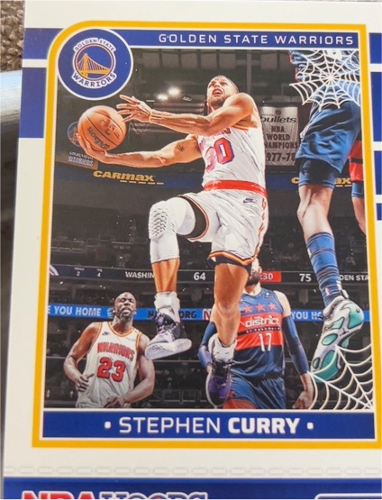 2024-25 Panini Haunted Hoops #22 Stephen Curry — front