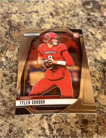 2025 Panini Prizm Draft Picks #49 Tyler Shough Rookie Card — front
