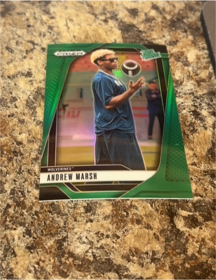 2025 Panini Prizm Draft Picks #157 Andrew Marsh — front