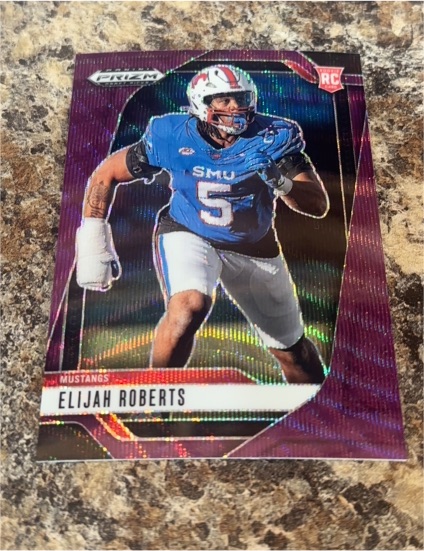 2025 Panini Prizm Draft Picks #105 Elijah Roberts — front
