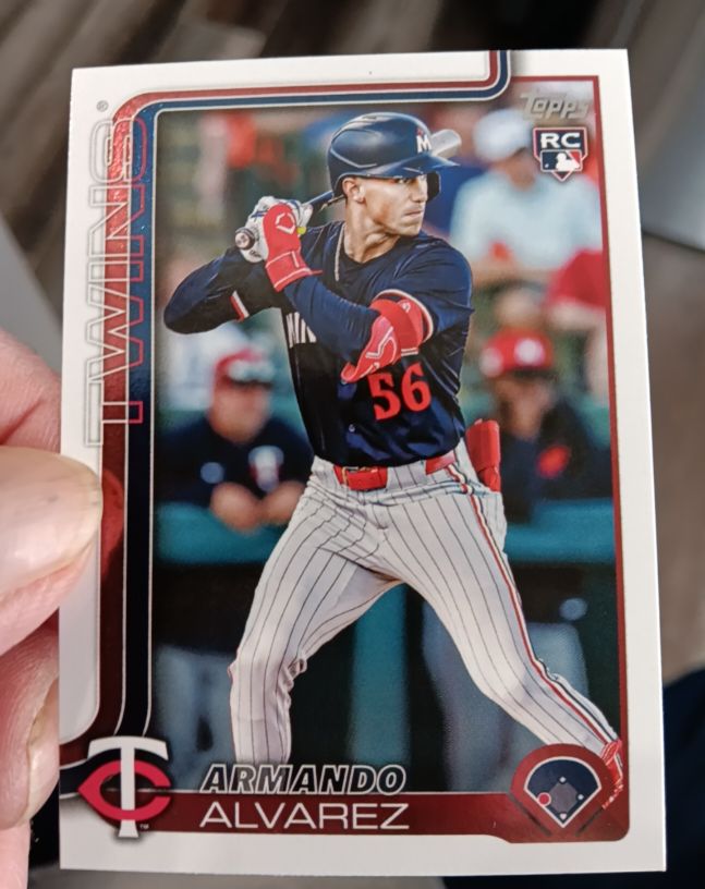 2025 Topps Update Series #US161 Armando Alvarez — front