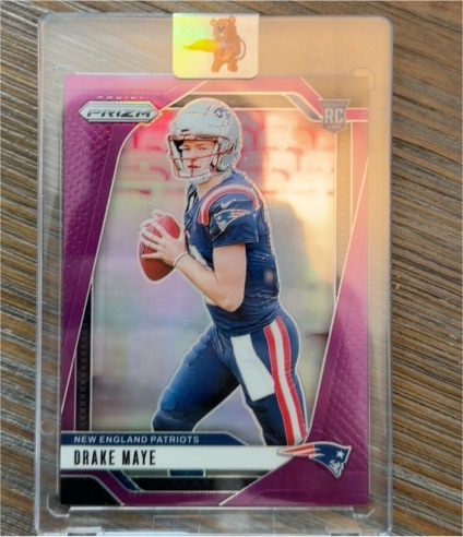2024 Panini Prizm #329 Drake Maye — front