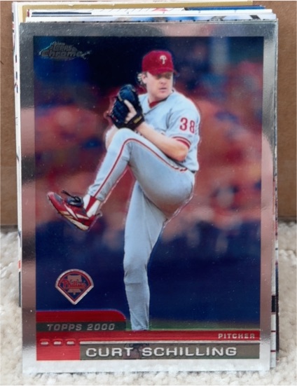 2000 Topps Chrome #120 Curt Schilling — front