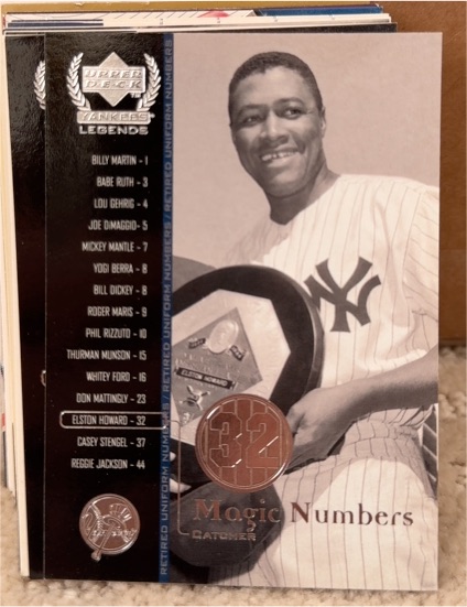 2000 Upper Deck Yankees Legends #32 Elston Howard — front
