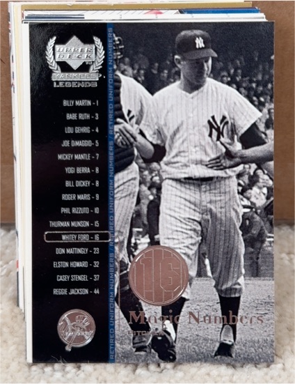 2000 Upper Deck Yankees Legends #61 Whitey Ford — front
