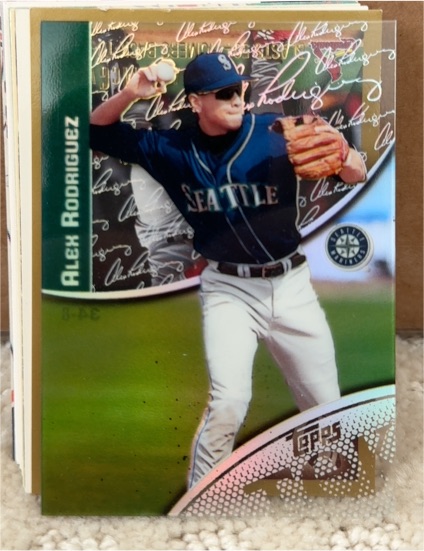 2000 Topps Tek #34-7 Alex Rodriguez — front