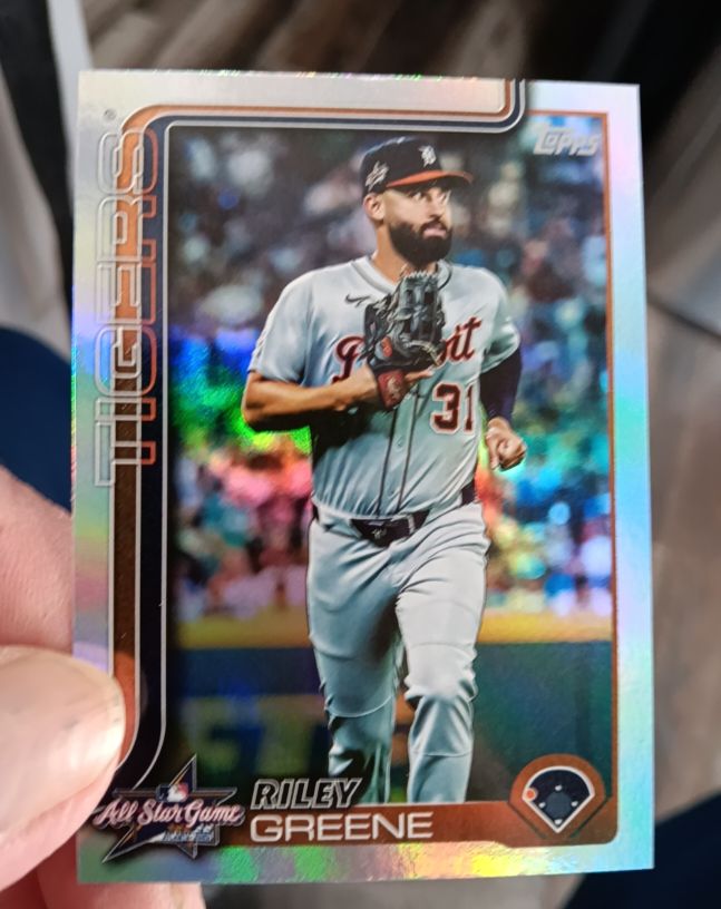 2025 Topps Update Series #ASG-12 Riley Greene — front