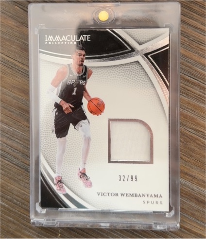 2024 Panini Immaculate Collection #32 Victor Wembanyama — front