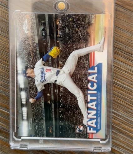 2025 Topps Chrome #FAN-21 Roki Sasaki Fanatical — front