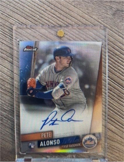 2022 Bowman Sterling #PA-PA Pete Alonso — front