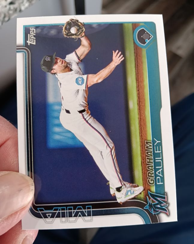 2025 Topps Update #US188 Graham Pauley — front