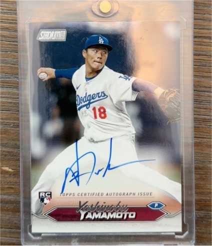 2024 Topps Stadium Club #SCBA-YMA Yoshinobu Yamamoto — front