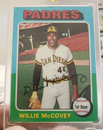 1975 Topps #450 Willie McCovey — front