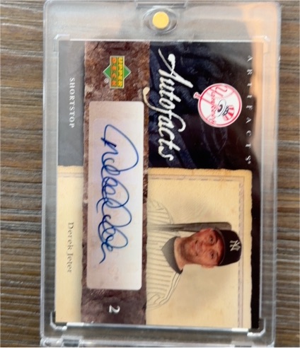 2007 Upper Deck Artifacts Autofacts #AF-DJ Derek Jeter — front
