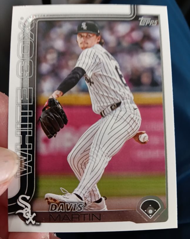 2025 Topps Update #US294 Davis Martin — front