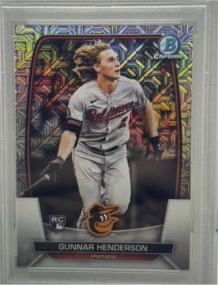 2023 Bowman Chrome #65 Gunnar Henderson — front