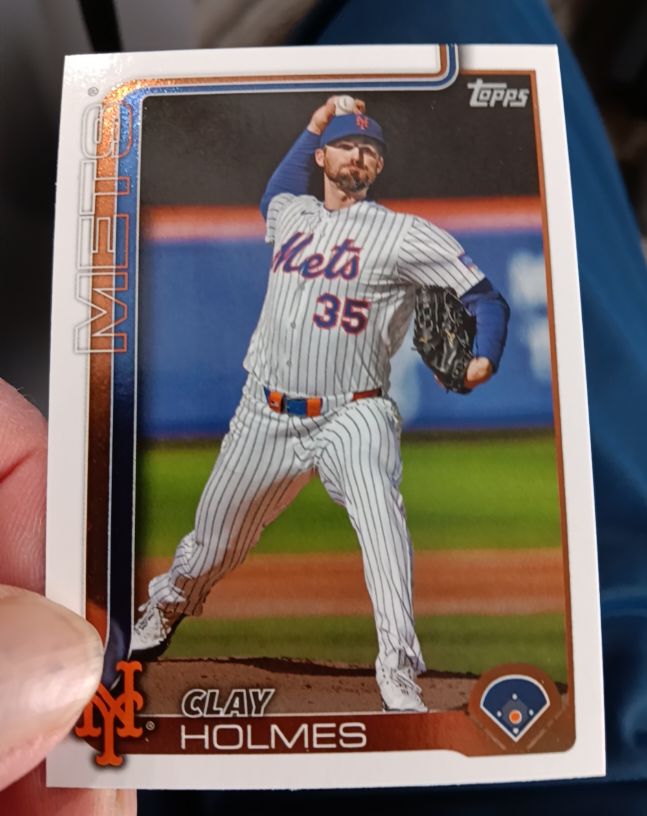 2025 Topps Update #US245 Clay Holmes — front