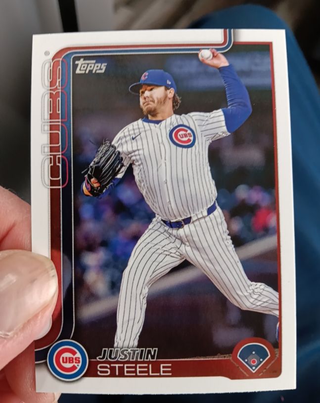 2025 Topps Update #US248 Justin Steele — front