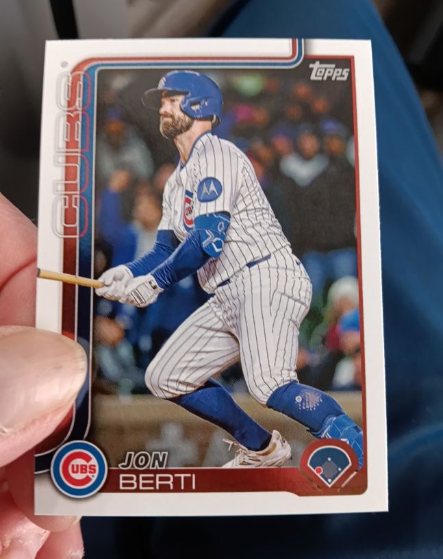 2025 Topps Update #US139 Jon Berti — front
