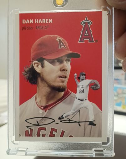 2012 Topps Archives #25 Dan Haren Los Angeles Angels — front
