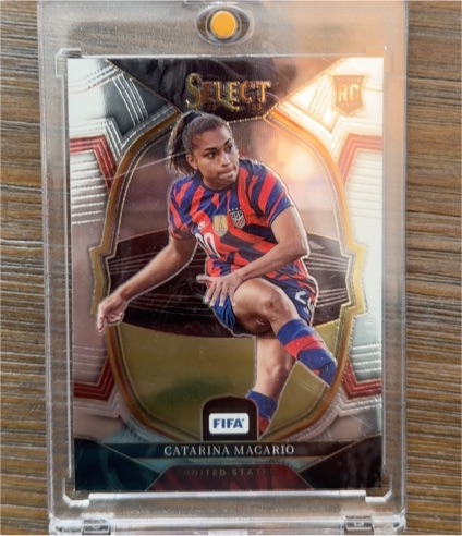 2022 Panini Select FIFA #192 Catarina Macario — front