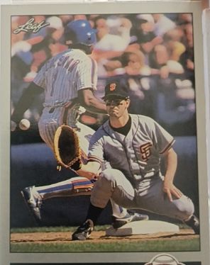 1992 Leaf #241 Will Clark — front