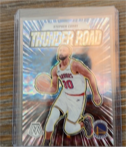 2024-25 Panini Mosaic #5 Stephen Curry Thunder Road — front
