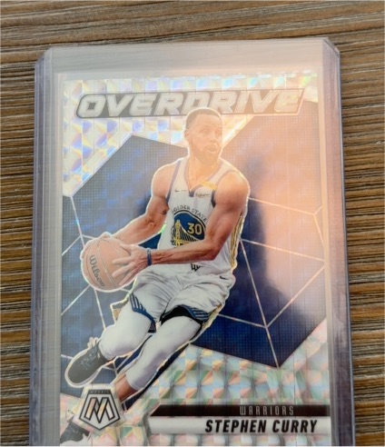 2021 Panini Mosaic Overdrive #Stephen Curry — front
