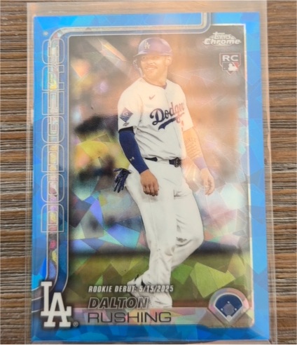 2025 Topps Chrome Update #USC151 Dalton Rushing — front