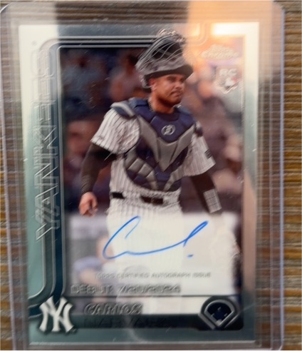 2025 Topps Chrome #RA-CN Carlos Narvaez — front