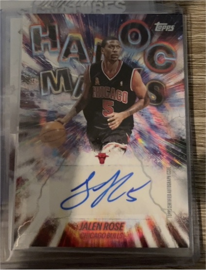 2025-26 Topps Basketball #HM-JR Jalen Rose Havoc Marks — front