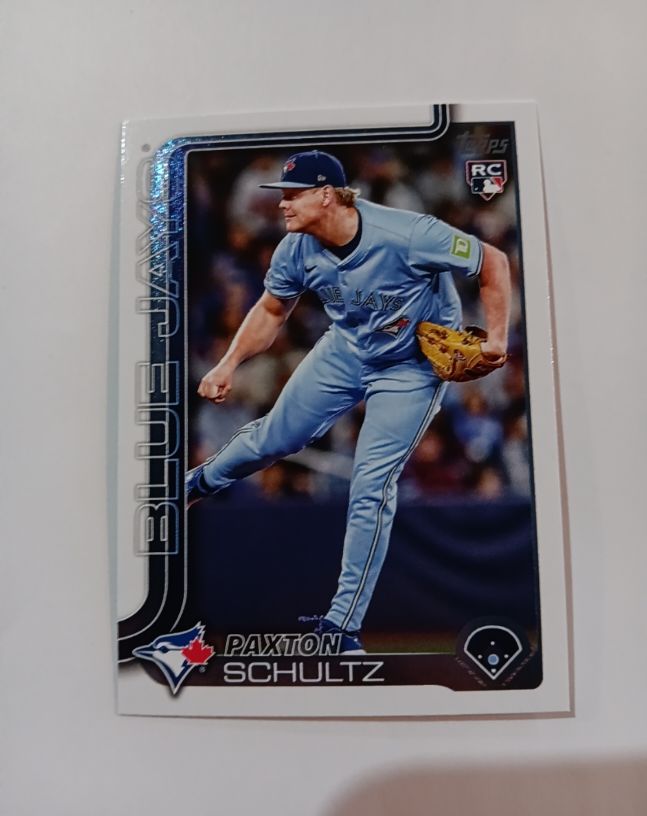 2025 Topps Update Series #US350 Paxton Schultz — front