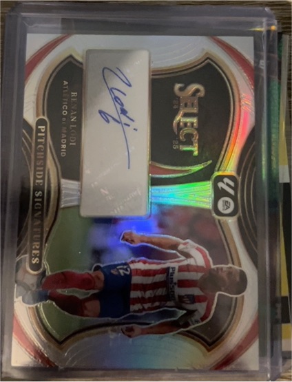 2024-25 Panini Select FIFA Pitchside Signatures #PS-RL Renan Lodi — front