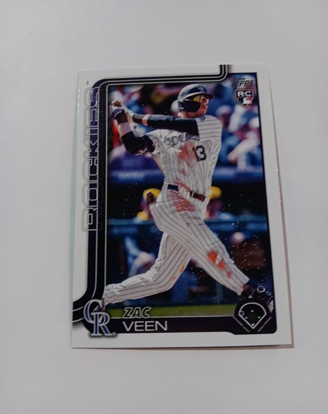 2025 Topps Update Series #US286 Zac Veen — front