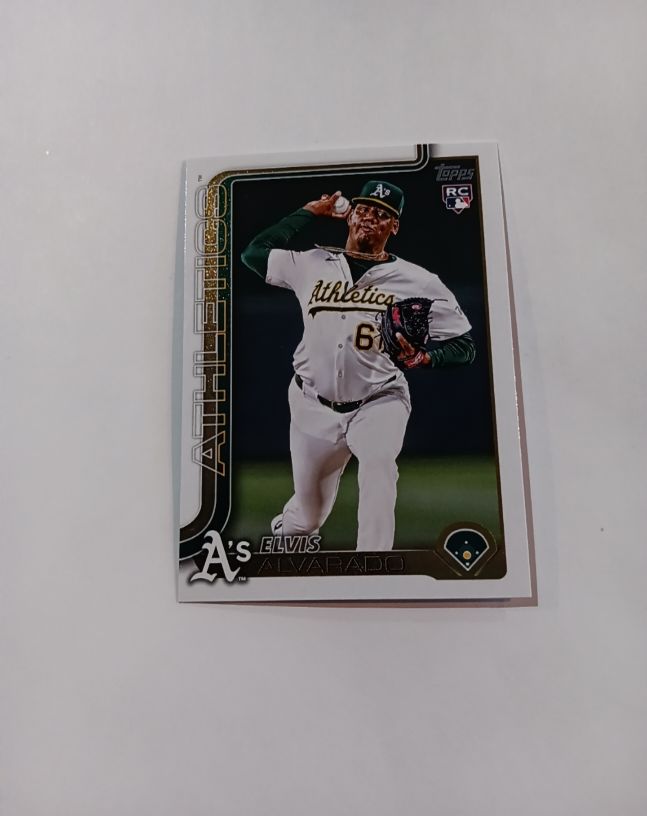 2025 Topps Update #US61 Elvis Alvarado — front
