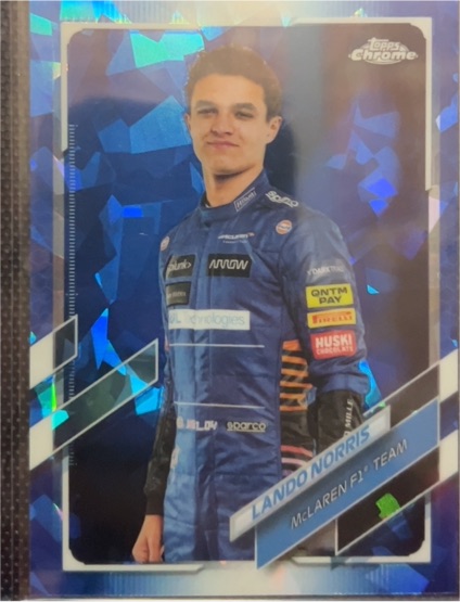 2021 Topps Chrome Formula 1 #6 Lando Norris — front