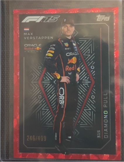 2025 Topps F1 Turbo Attax #315 Max Verstappen — front