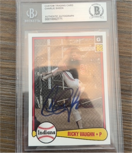 1982 Donruss #82 Ricky Vaughn — front