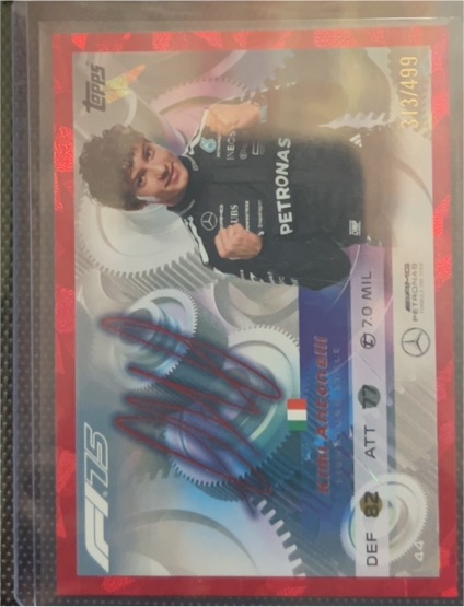 2025 Topps Turbo Attax #44 Kimi Antonelli — front